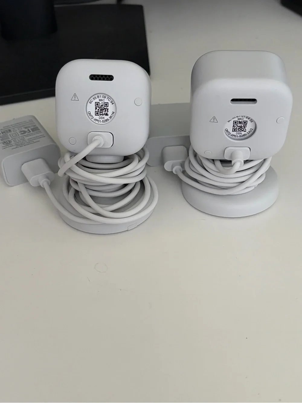 Blink Indoor Wi‑Fi Security Camera Duo with Power Adapters